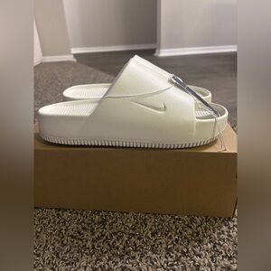 Nike Calm Slide White Footwear